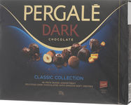 Набор конфет Пергали ассорти из темного шоколада кор.373г