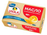 Масло Валио Виола кислосливочное 82% 180г