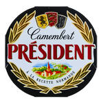 Сыр Президент Камамбер с белой плесенью 45% 125г